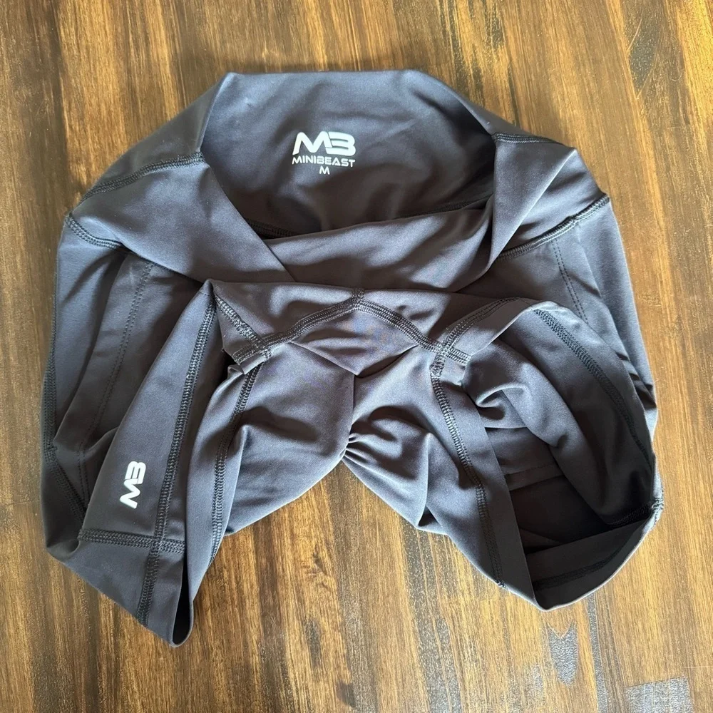 NWT MINIBEAST CURVE CARGO SHORTS -Black - Picture 5 of 8